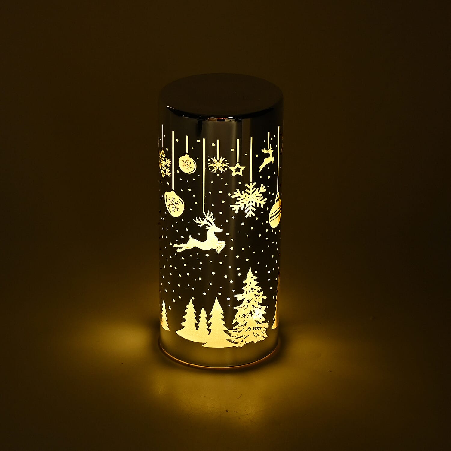 Christmas Lamp - Silver