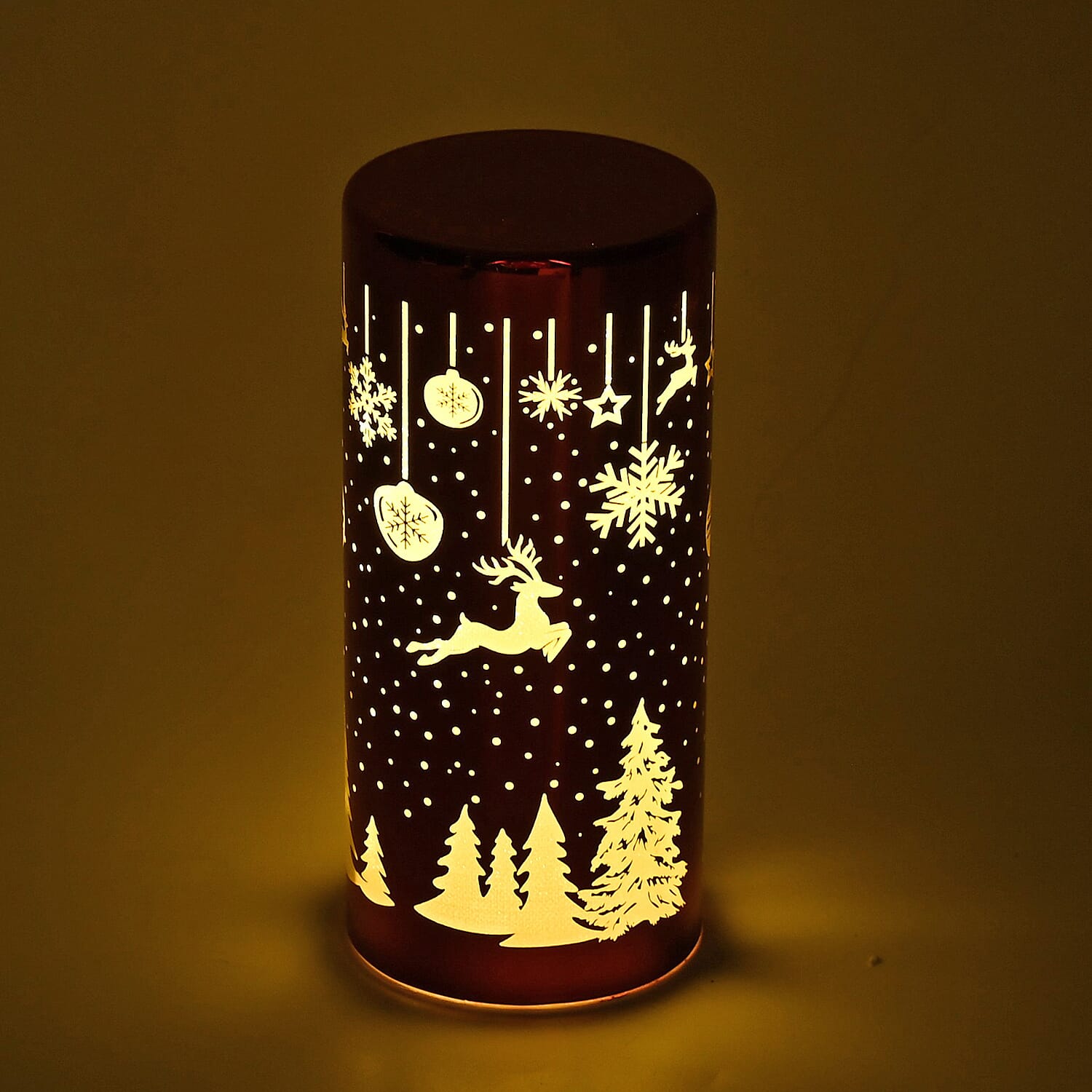 Christmas Lamp - Red