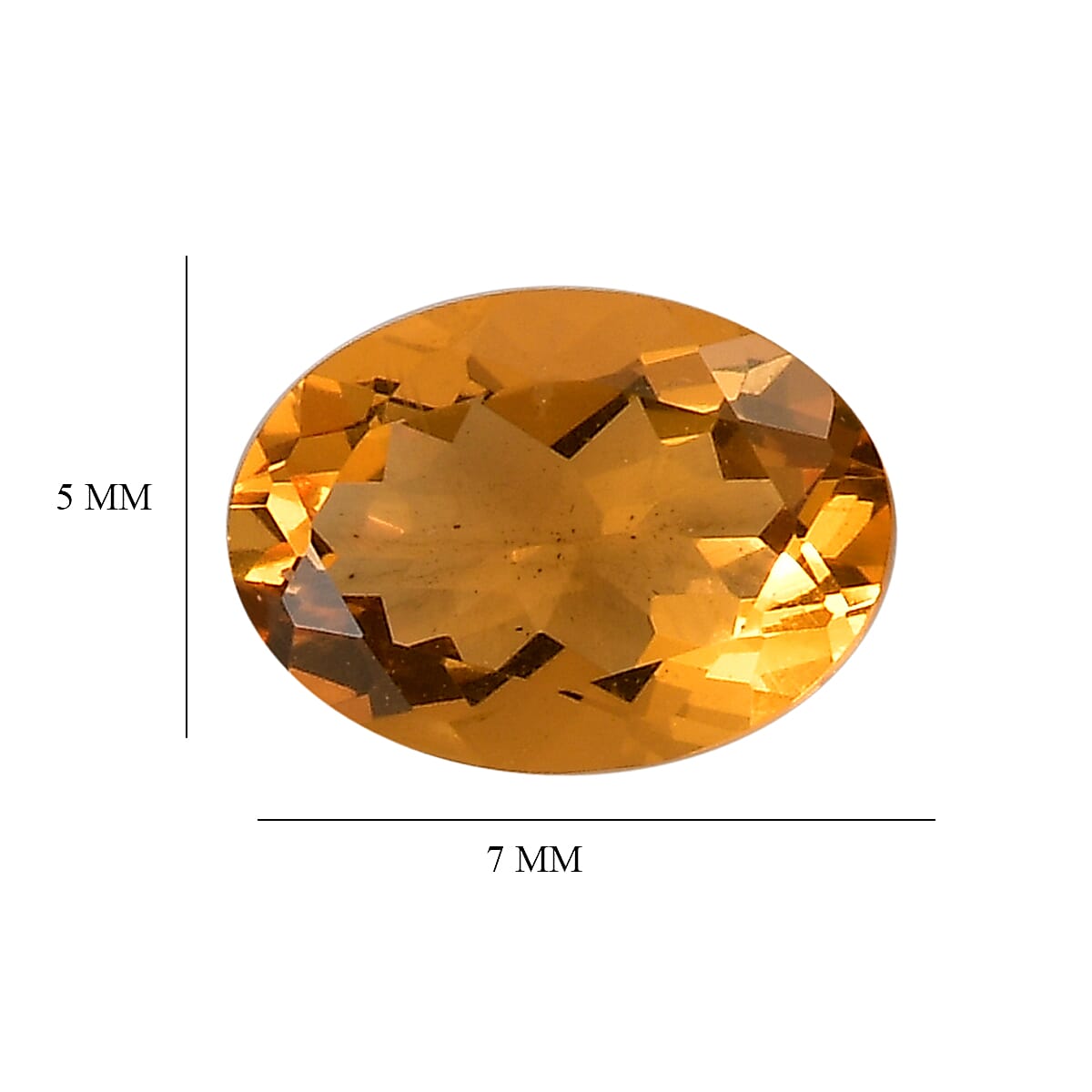 Fire Opal Oval 7x5 mm