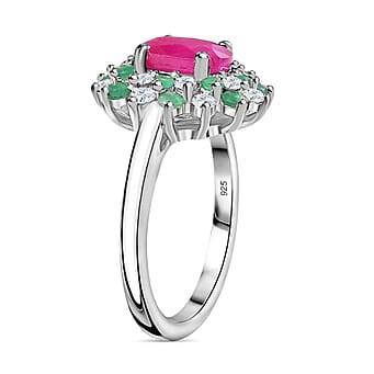 https://tjcuk.sirv.com/Products/78/2/7827486/John-Saul-Ruby-Emerald-Moissanite-Solitaire-Ring-in-rhodium-Sterling-S_7827486_3.jpg?w=342&h=342