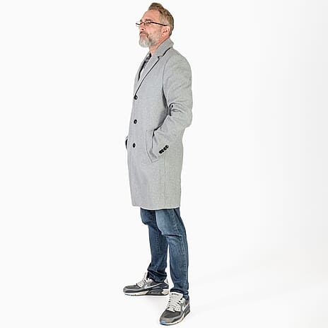 Polyester Coat (Size 1x1 ) - Grey