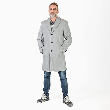 Polyester Coat (Size 1x1 ) - Grey