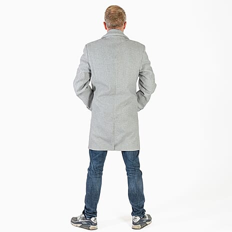 Polyester Coat (Size 1x1 ) - Grey