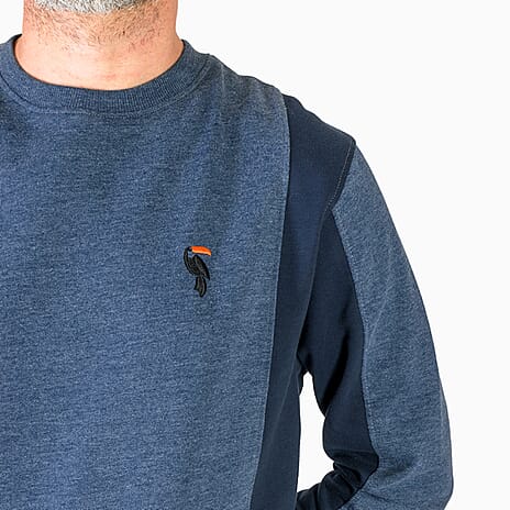 Cotton Jumper (Size XL) - Blue