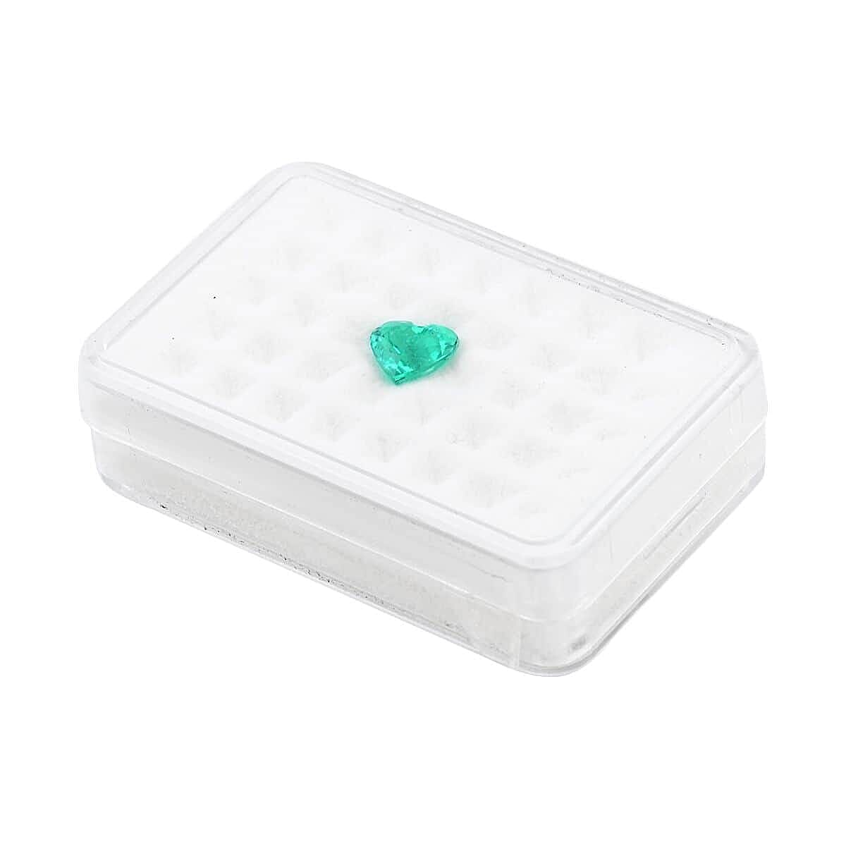 Certified and Appraised AAAA Paraiba Tourmaline Loose Gemstone (Hrt Shape) 2.30 ct.