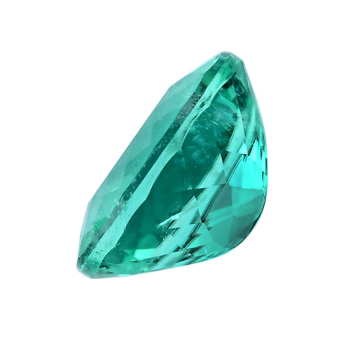 Certified and Appraised AAAA Paraiba Tourmaline Loose Gemstone (Ovl Shape) 2.07 ct.