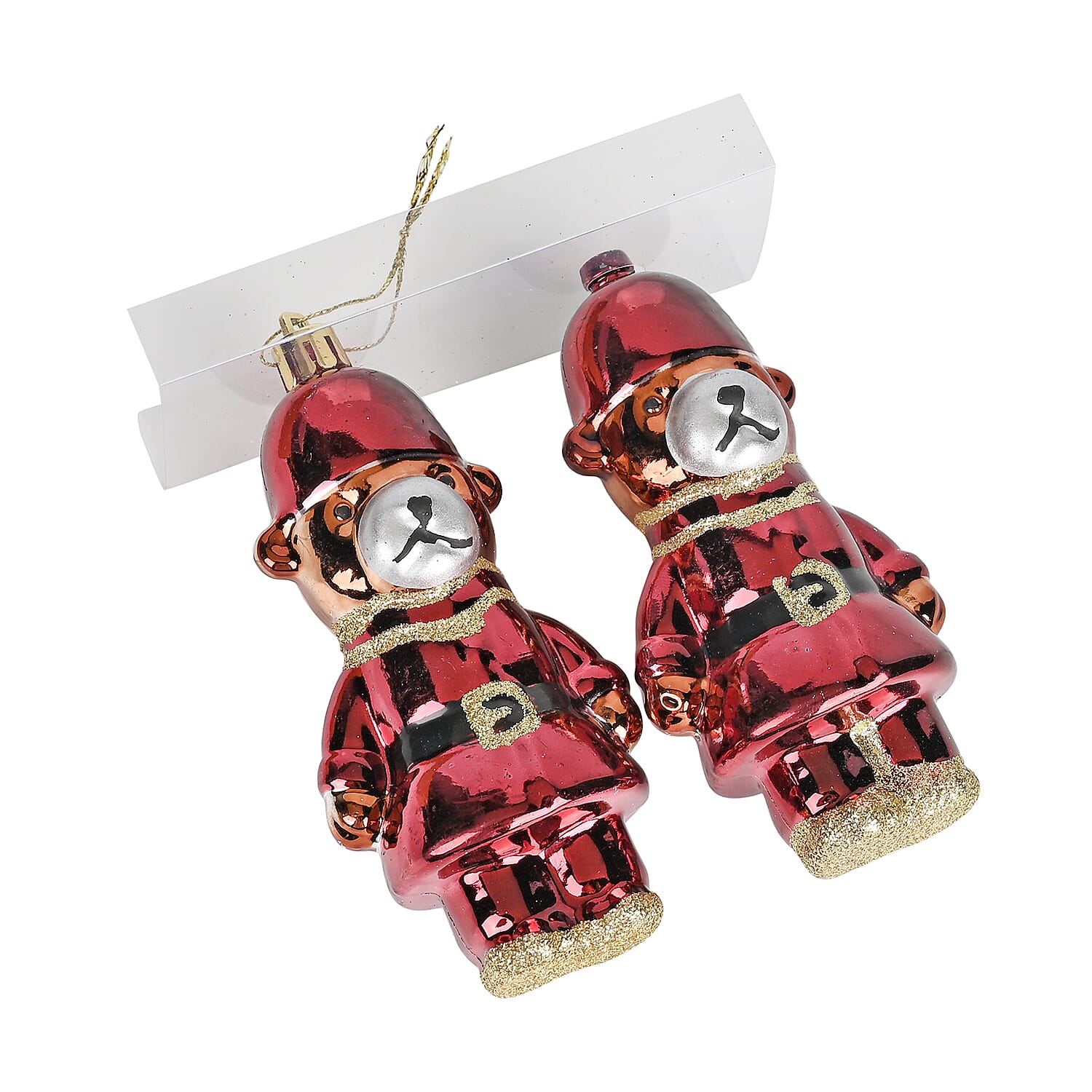 Set Of 70 Christmas Decorations