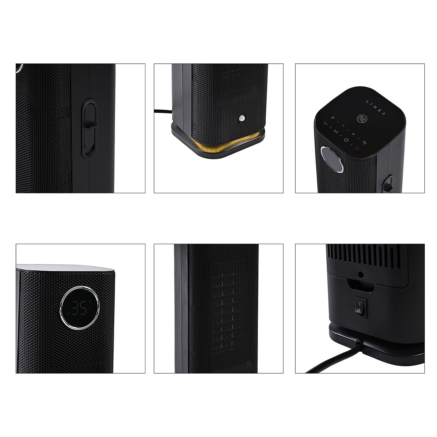LINEA Energy Efficient Heater With Infrared Motion Sensor, Remote Control & 3 Heating Modes (1200W, 2000W, and ECO) LINEA Energy Efficient Heater With Infrared Motion Sensor, Remote Control & 3 Heating Modes (1200W, 2000W, and ECO)