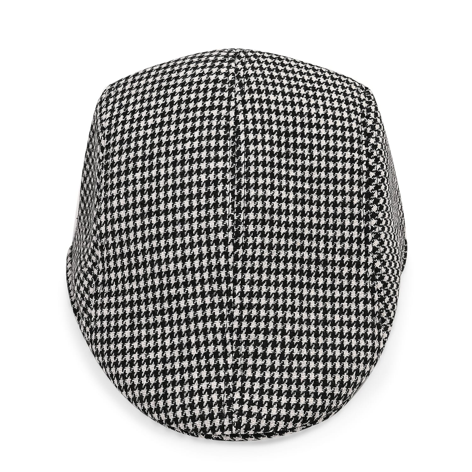 Patterned Vintage Flat Cap - Check