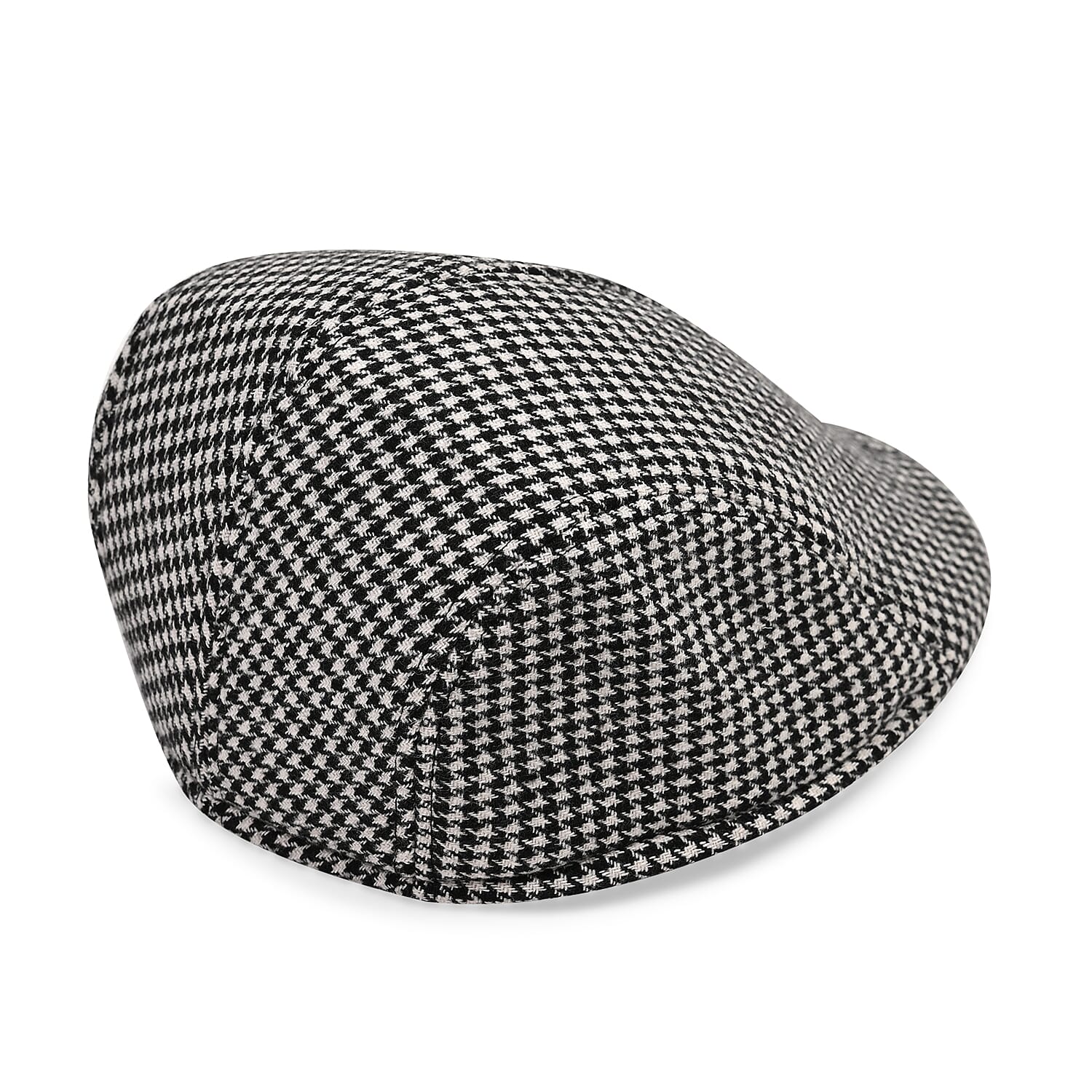 Patterned Vintage Flat Cap - Check