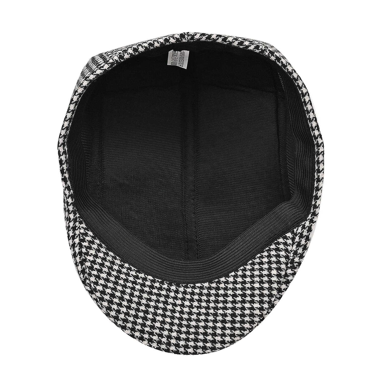 Patterned Vintage Flat Cap - Check