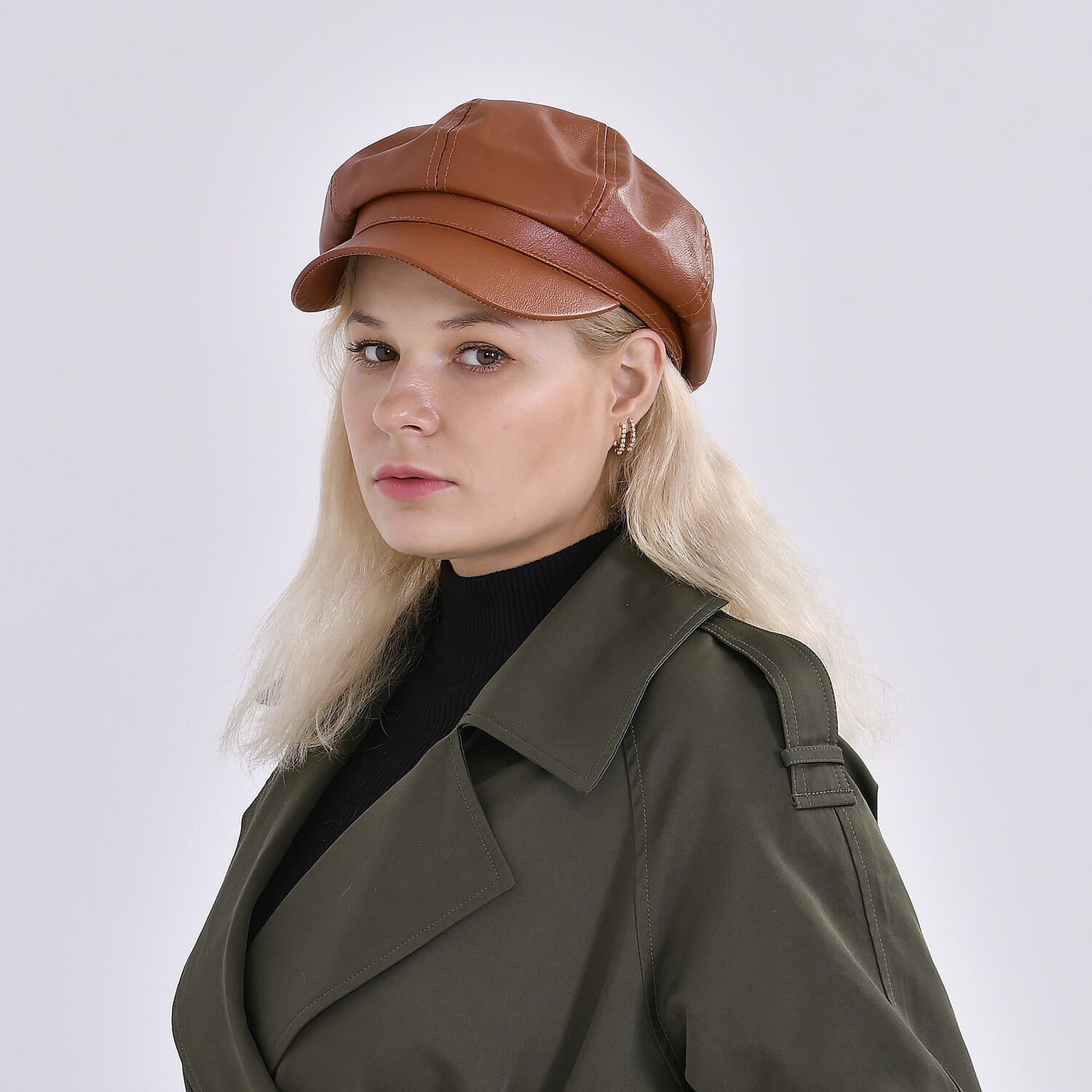 Solid Vintage Flat Cap
