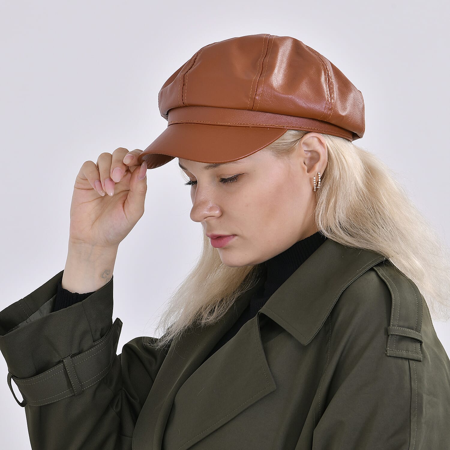 Solid Vintage Flat Cap