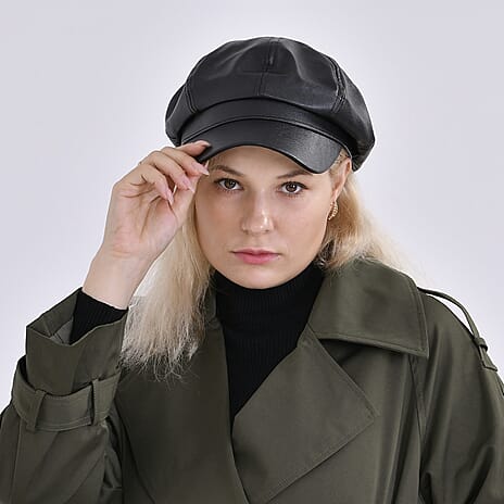 Baker Boy Cap - Black