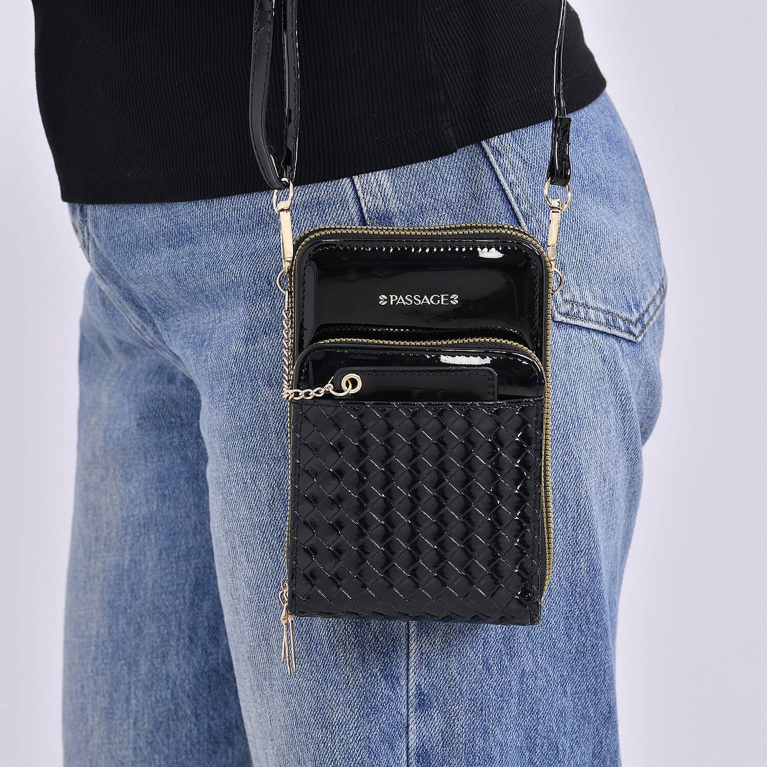 Crossbody Cell Phone Wallet Bag 