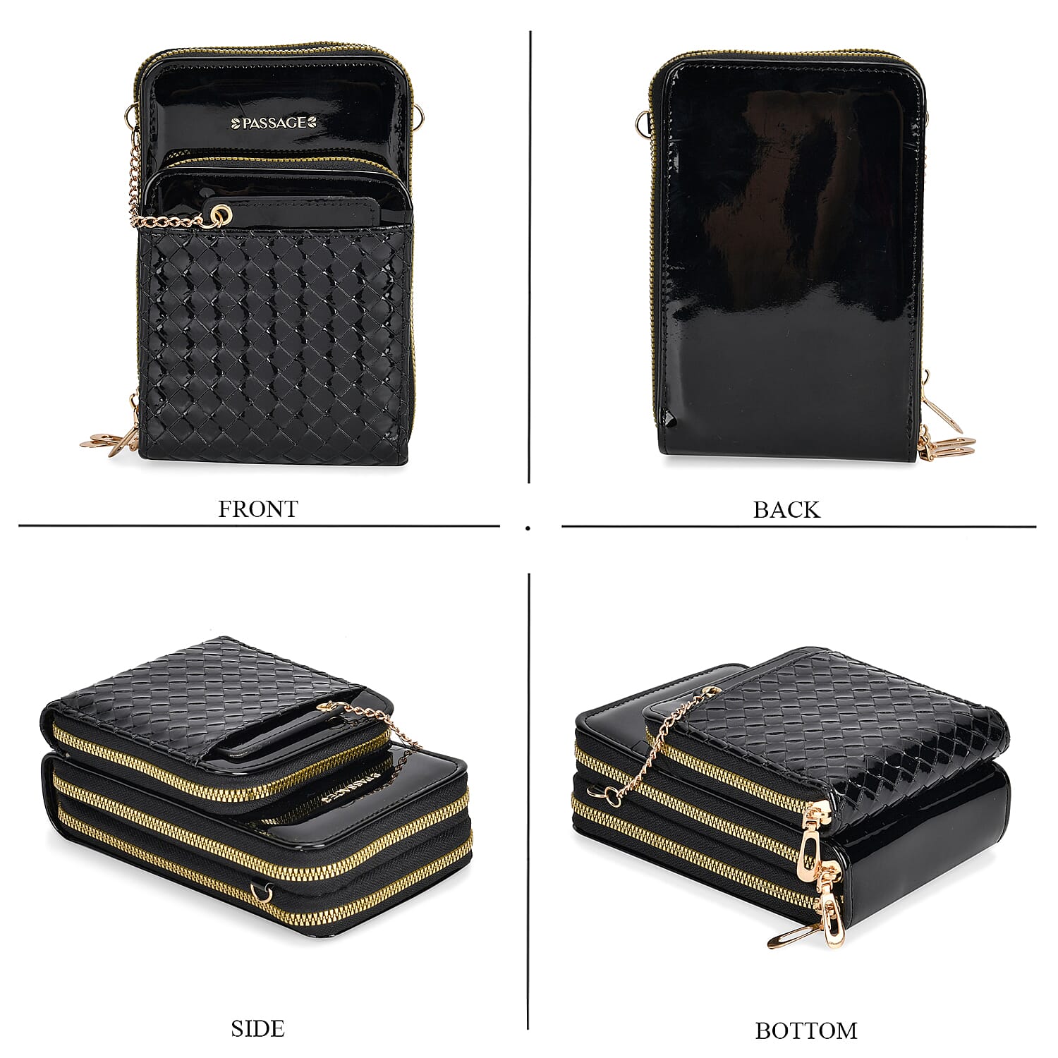 Crossbody Cell Phone Wallet Bag 