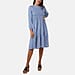 Paramour Shirred Bodice Midi Dress