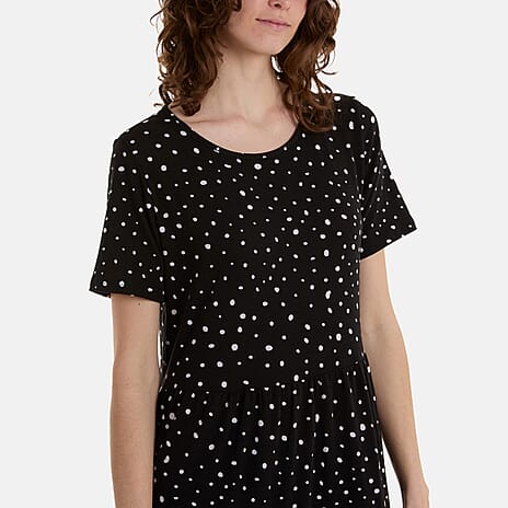 Paramour Polyester Woven Dress (Size 1x1 cm) - Black