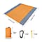 ISOPHO Oversized Beach Mat Size - Orange