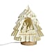 3D Papercut Snowman Lamp with Warm Light