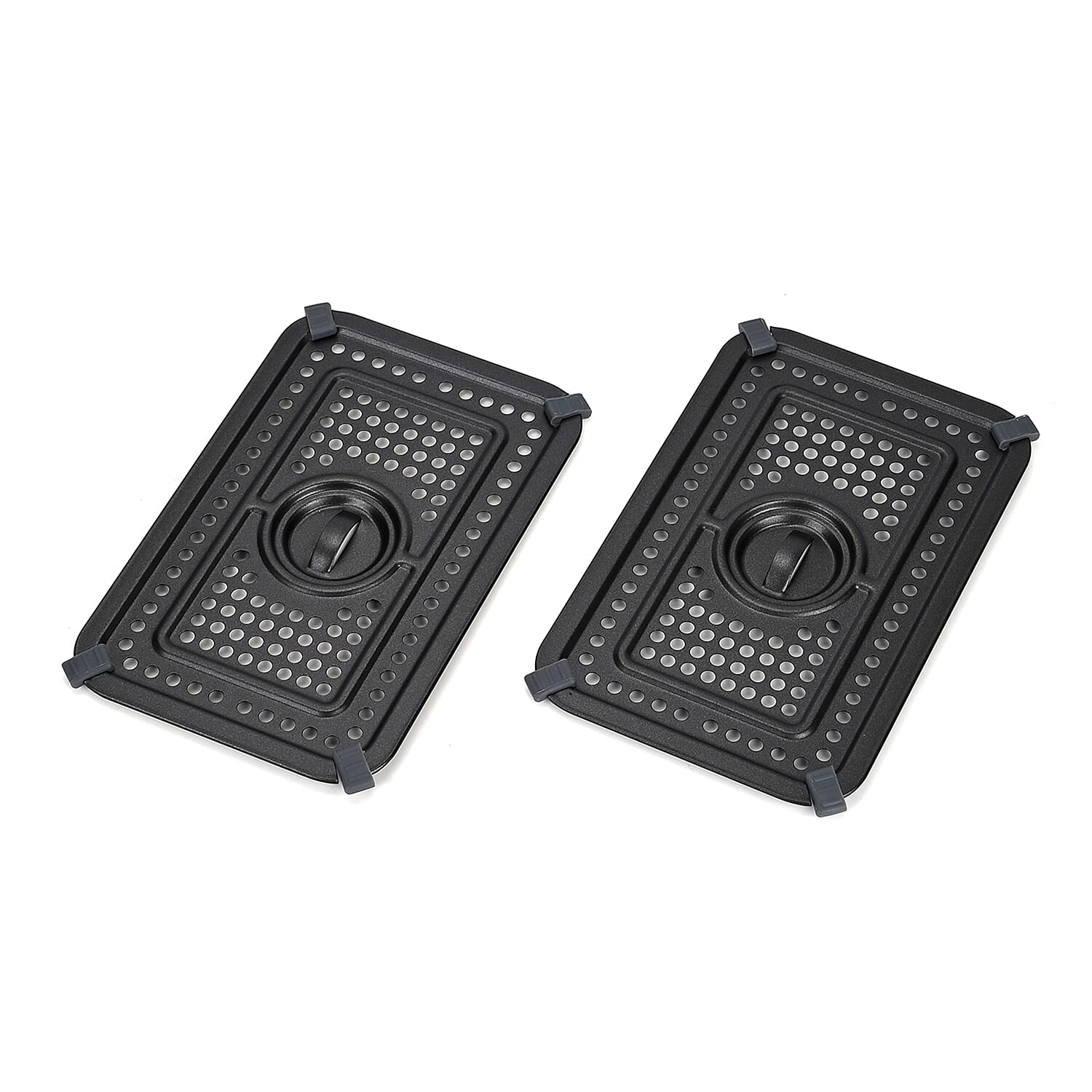 LOWEST EVER PRICE -Homesmart Dual Basket Digital Air Fryer - Roast, Crisp, Bake - 50c-200c. Non Stick Baskets.