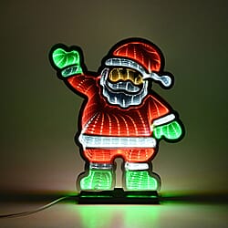 Infinity Mirror Light- Candy Cane - Festive Decor