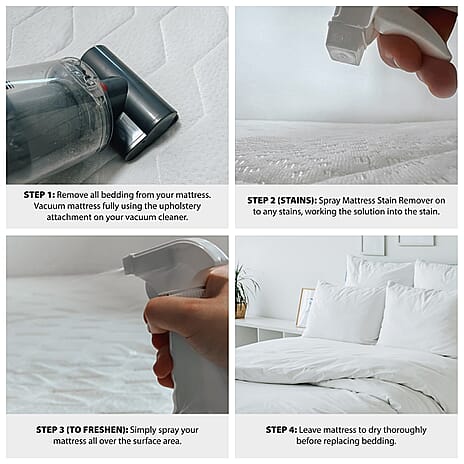 Home Smart Matress Stain and Odour Remover (500ml) & Mattress Protector Spray (500ml)