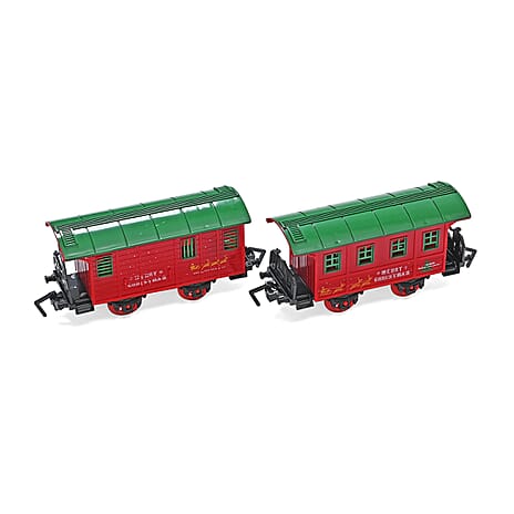 Xmas Tree Kids Trains with Light - Sound (Size 75x75x1 cm) - Multi