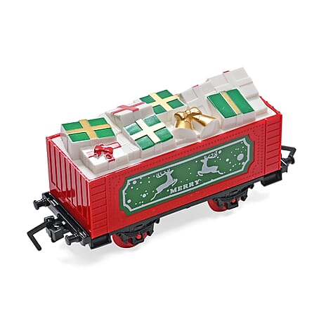 Xmas Tree Kids Trains with Light - Sound (Size 75x75x1 cm) - Multi