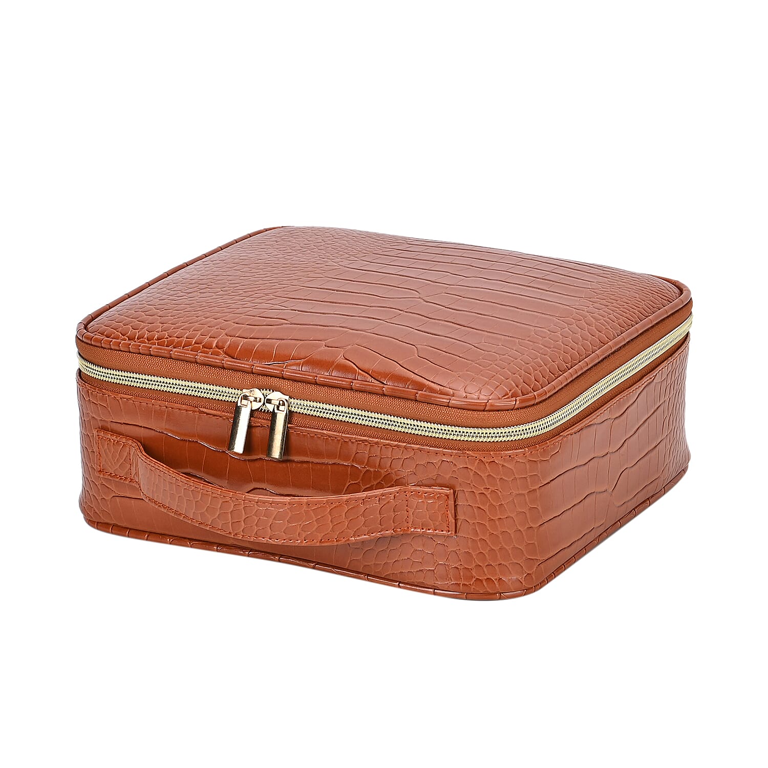 Beautech makeup case with LED mirror - Brown Beautech makeup case with LED mirror - Brown