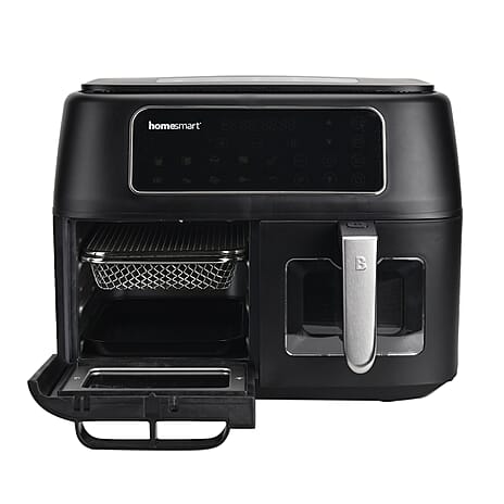 Homesmart Dual Zone Air Fryer with Digital Touch Screen (Power 2200-2400W) - Black