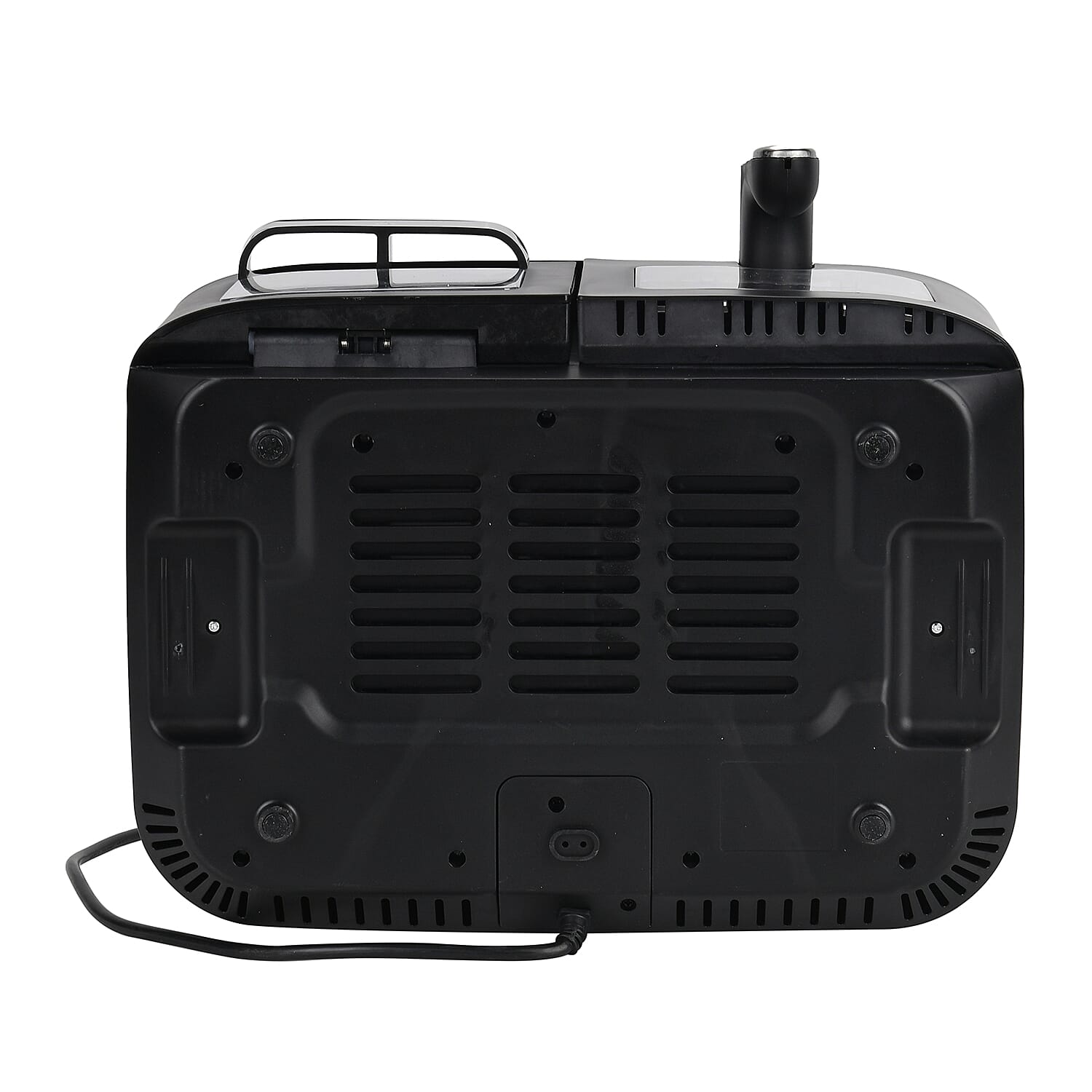 Complete Meal Solution Air Fryer - Dual Draw PLUS Shelves with Digital Touch Screen -  Air Fry, Roast, Bake, Grill, Caserole (Size 40 x31 cm) - Black