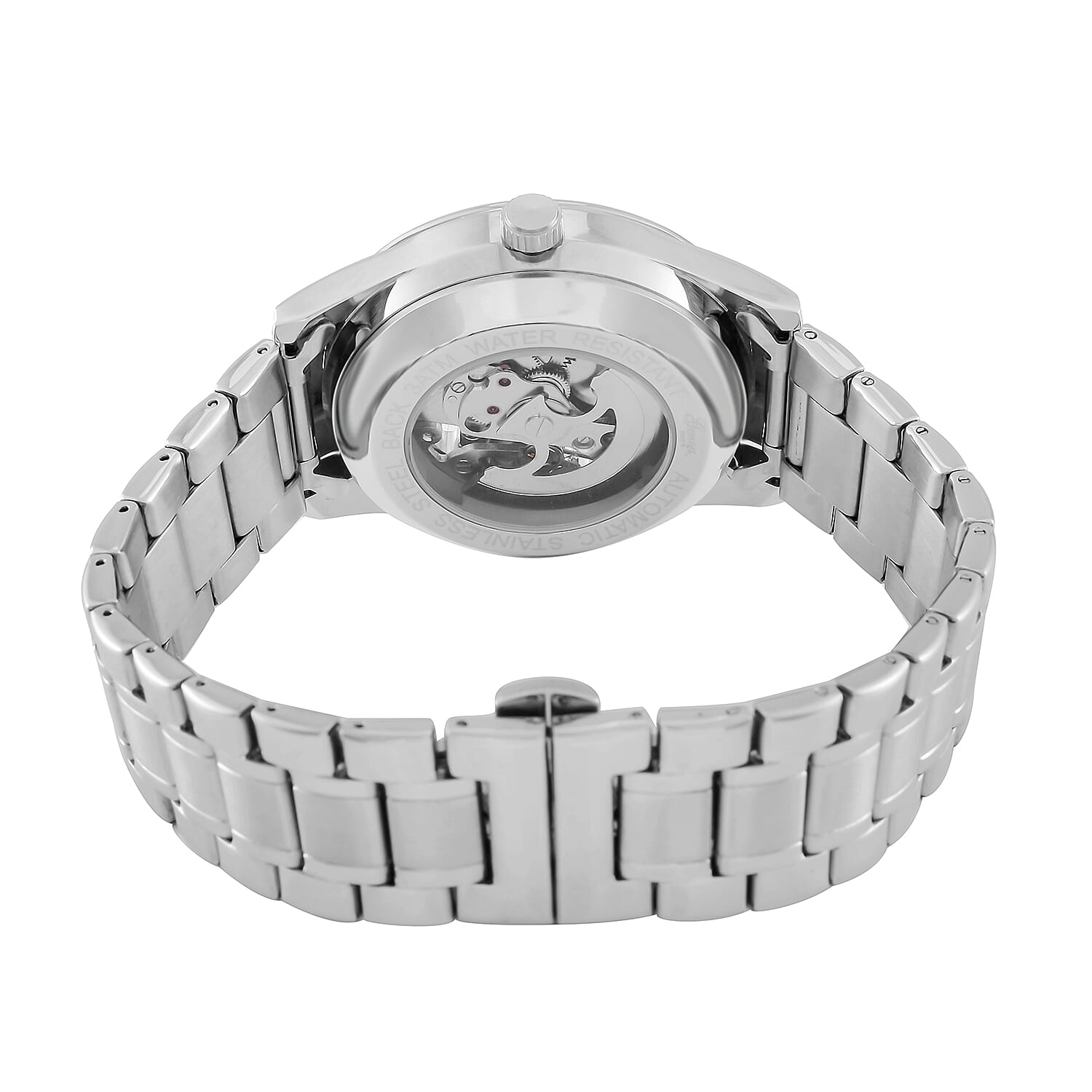 Limited Edition - Genoa Time V2 Automatic Movt, Skeleton Dial Crystal Studded Watch