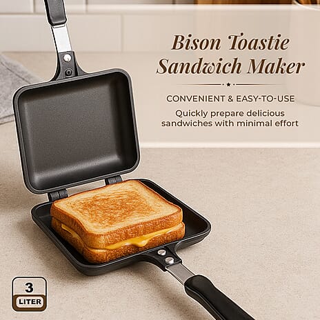 Bison Toastie Non-Stick Sandwich Maker