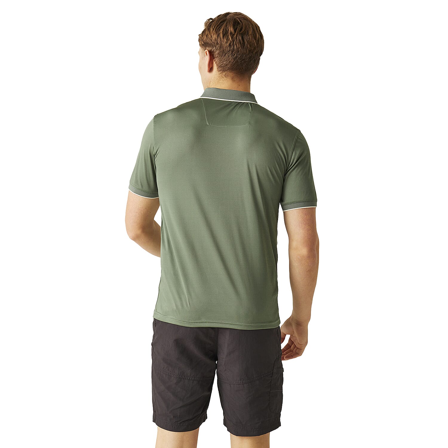 Regatta Ideal Remex Polo T-Shirt (Size L) - Agave Green