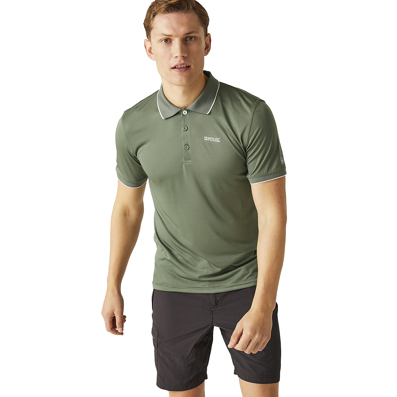 Regatta Ideal Remex Polo T-Shirt (Size XXL) - Agave Green