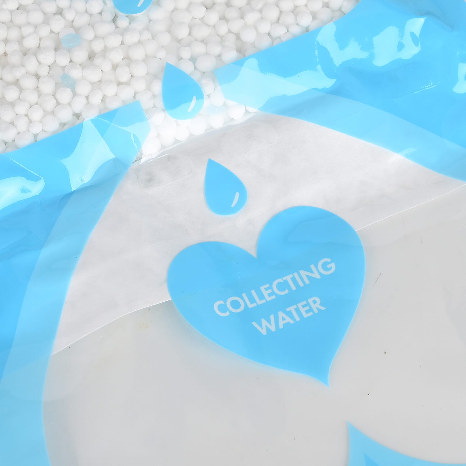 Set of 10 Homesmart Hanging Dehumidifier Bag with Fresh Linen Fragrance 220g - Blue - White