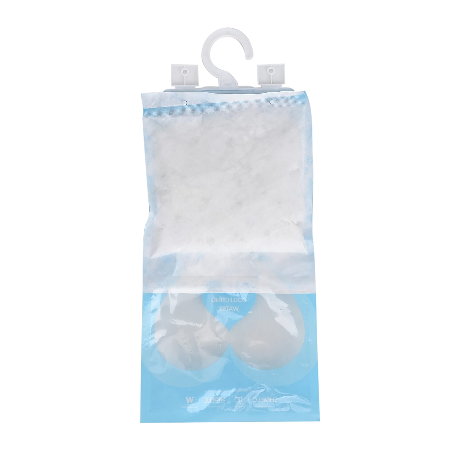 Set of 10 Homesmart Hanging Dehumidifier Bag with Jasmine Fragrance 220g - Blue - White