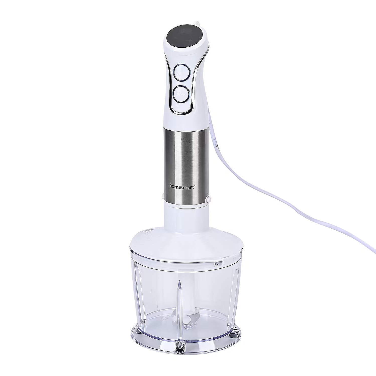 Homesmart 4-in-1 Food Processor and Blender (Power 1000W) - White