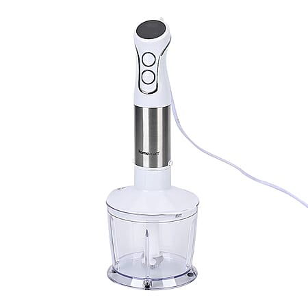 Homesmart 4-in-1 Food Processor and Blender - White