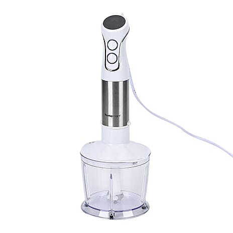 Homesmart 4-in-1 Food Processor and Blender (Power 1000W) - White