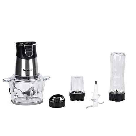 LAST IN STOCK - 4 in1 Blender, Chopper, Grinder (500w) - Black