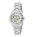 Empress Godiva Automatic Movement White Dial 10 ATM Water Resistant Ladies Watch in Stainless Steel