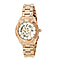 Empress Godiva Automatic Movement White Dial 10 ATM Water Resistant Ladies Watch in Rose Gold