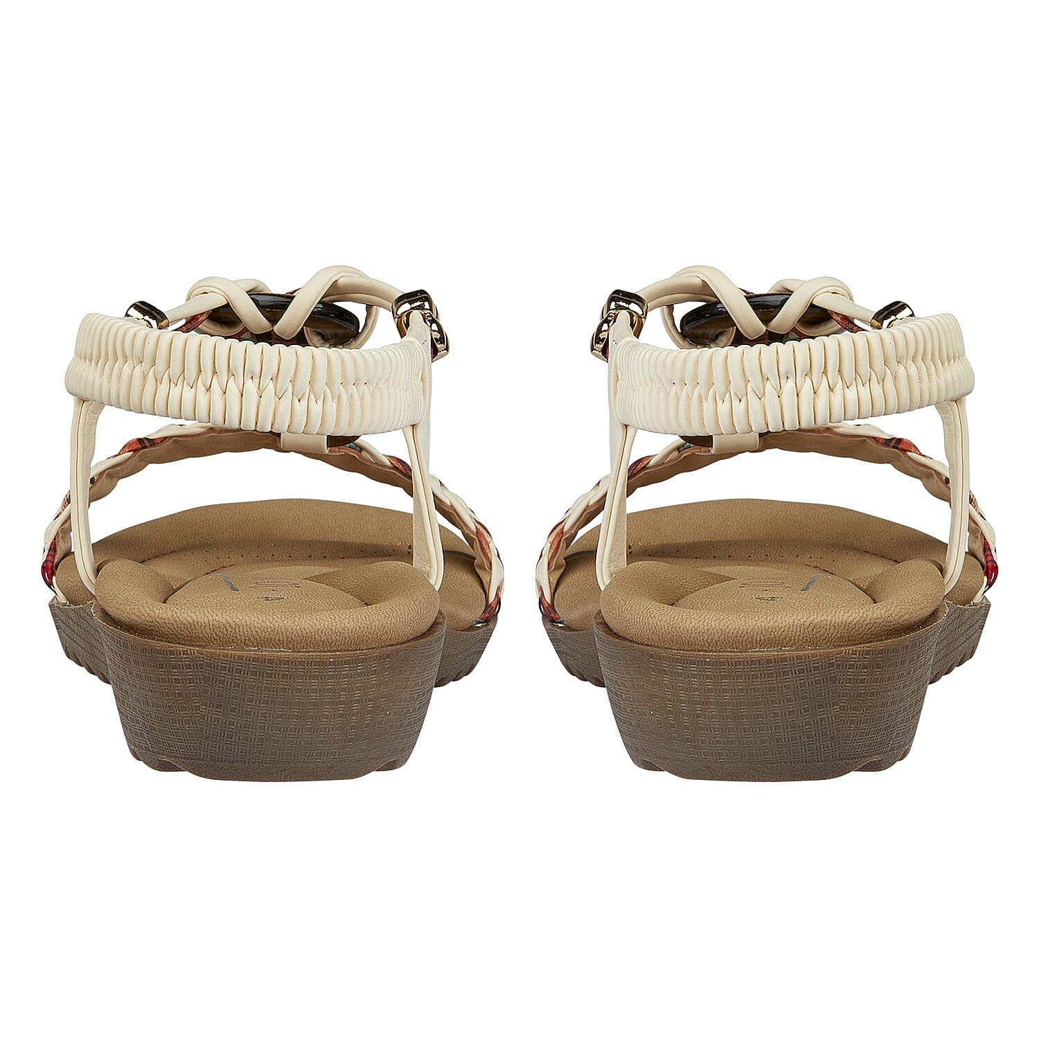 Jo & Joe Ladies Sandal (Size 4) - Beige