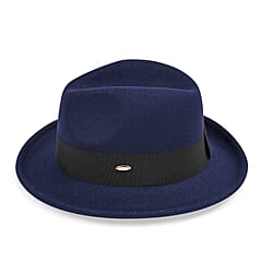 Fedora Hat - Size 58cm One Size Color - Dark Brown
