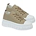 Urban Jacks Ladies CHICAGO Lace Up Canvas On Chunky Cleated Sole