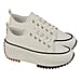 Urban Jacks Acapulco Womens Platform Canvas Trainers