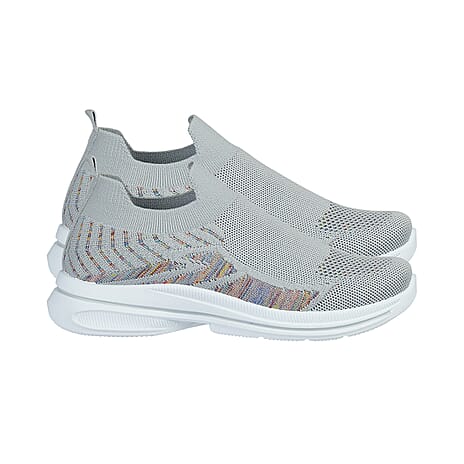 Urban Jacks Appletini Womens Sock Trainer (Size 8) - Grey
