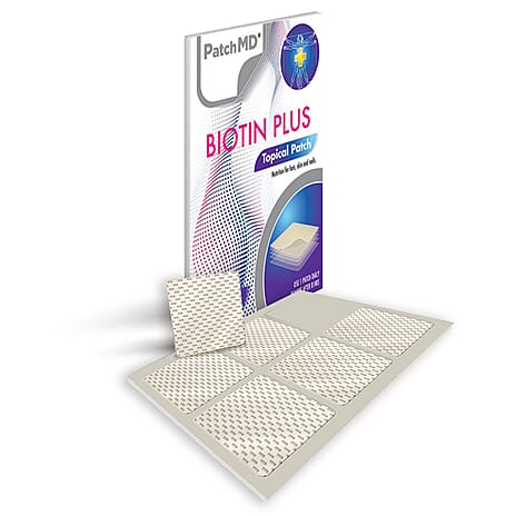 PatchMD Biotin Plus (Vitamin B7) Topical Patch - 30 Daily Patches